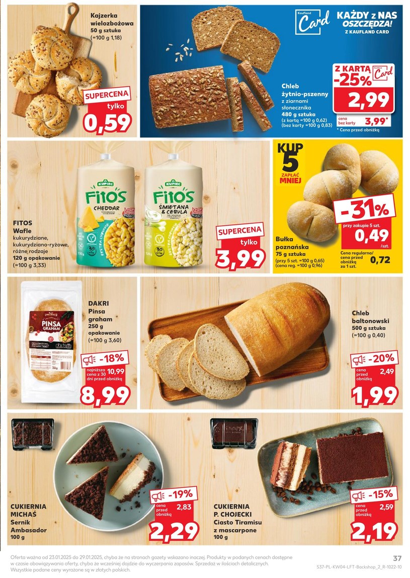 Gazetka: Zimowe oszczędności na start - Kaufland - strona 37