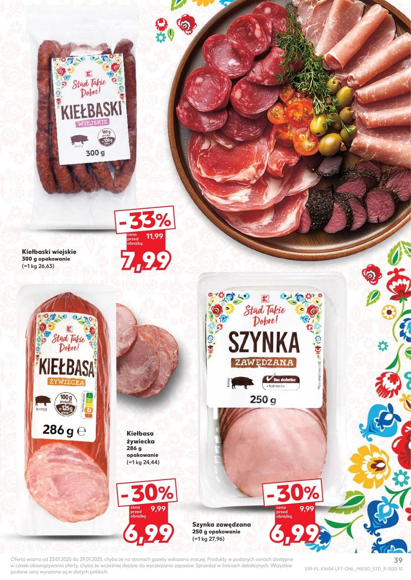 Gazetka: Zimowe oszczędności na start - Kaufland - strona 39