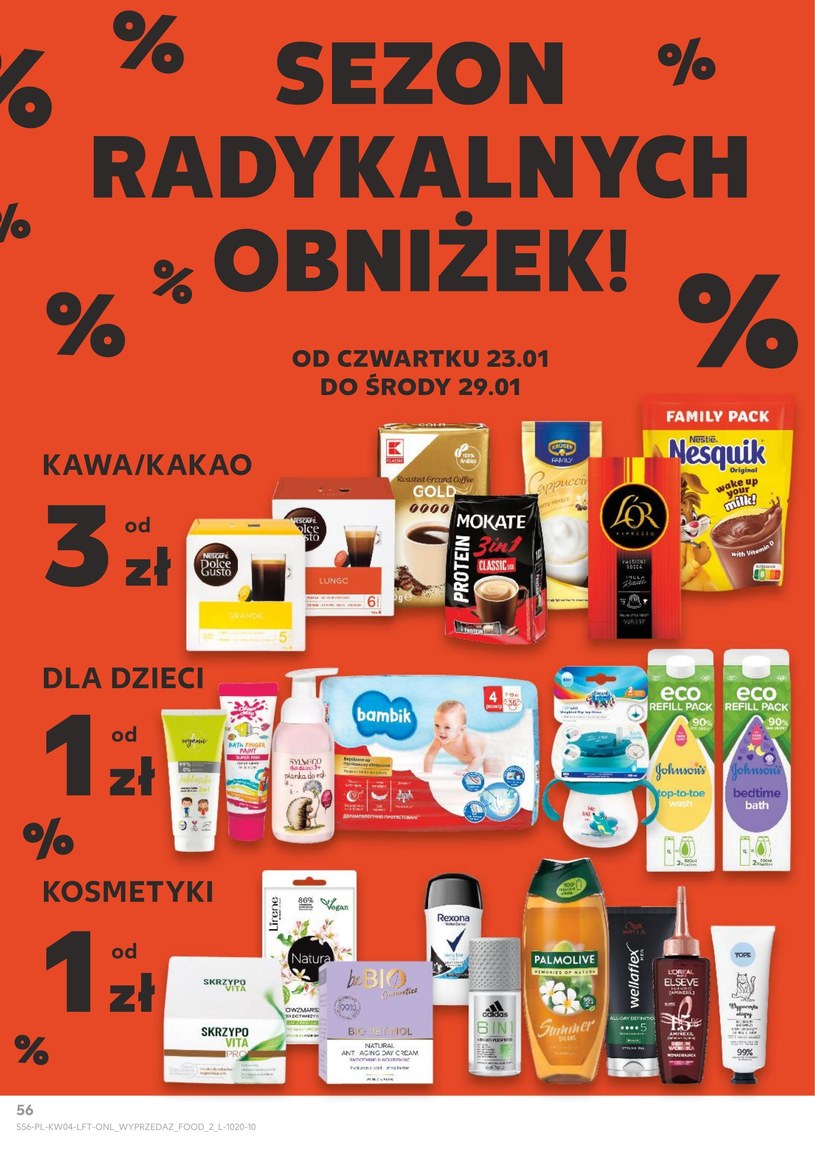 Gazetka: Zimowe oszczędności na start - Kaufland - strona 56