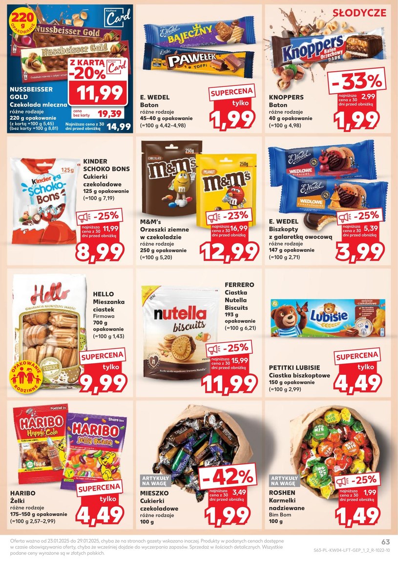 Gazetka: Zimowe oszczędności na start - Kaufland - strona 63