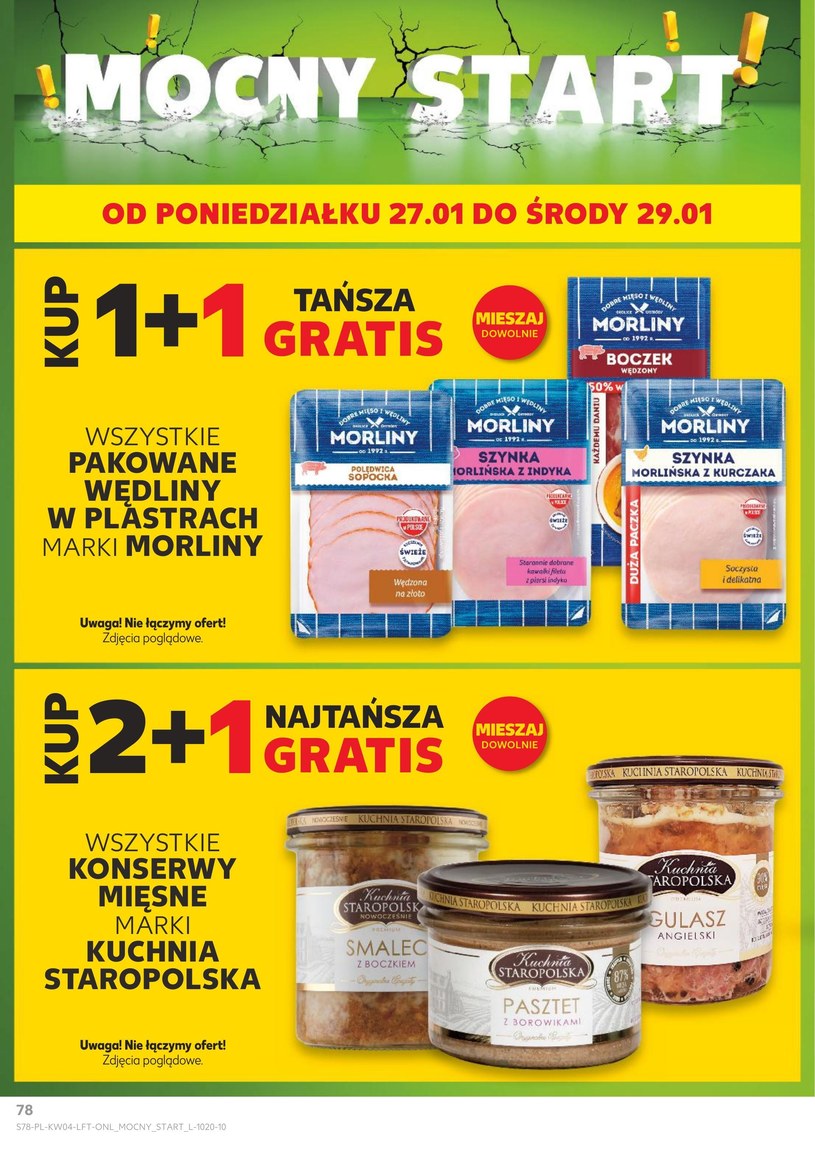 Gazetka: Zimowe oszczędności na start - Kaufland - strona 78