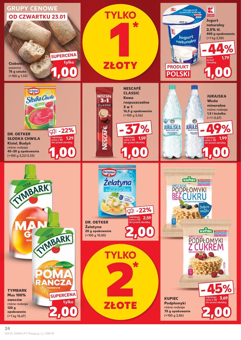 Gazetka: Promocje, które warto złapać - Kaufland - strona 24