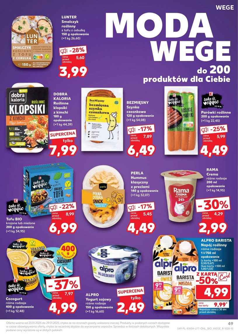 Gazetka: Promocje, które warto złapać - Kaufland - strona 49