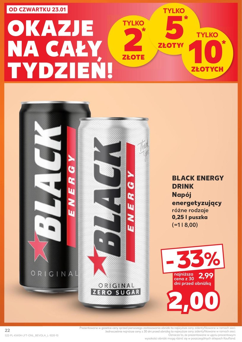 Gazetka: Tydzień wyjątkowych okazji - Kaufland - strona 22