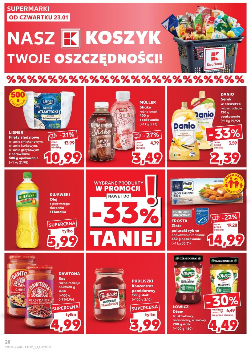 Gazetka: Tydzień wyjątkowych okazji - Kaufland - strona 20