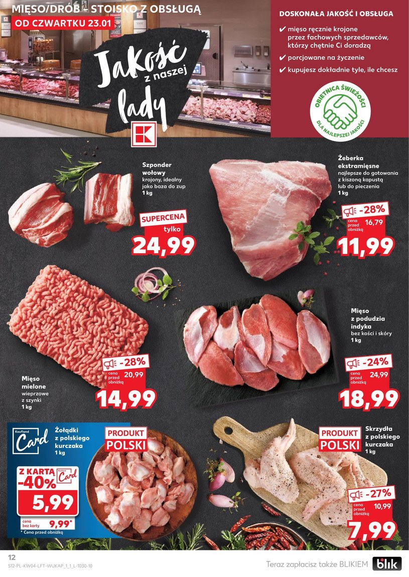 Gazetka: Twoje ulubione produkty taniej - Kaufland - strona 12