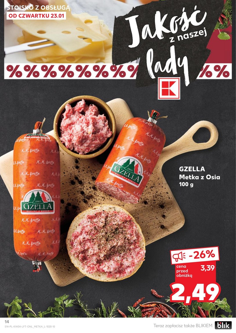 Gazetka: Twoje ulubione produkty taniej - Kaufland - strona 14