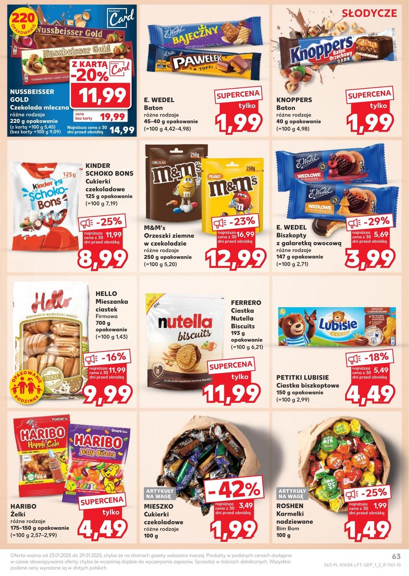 Gazetka: Twoje ulubione produkty taniej - Kaufland - strona 63