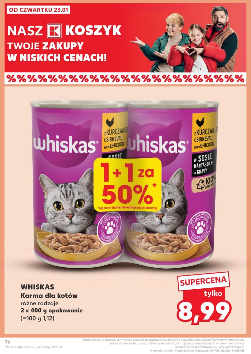 Gazetka: Twoje ulubione produkty taniej - Kaufland - strona 76