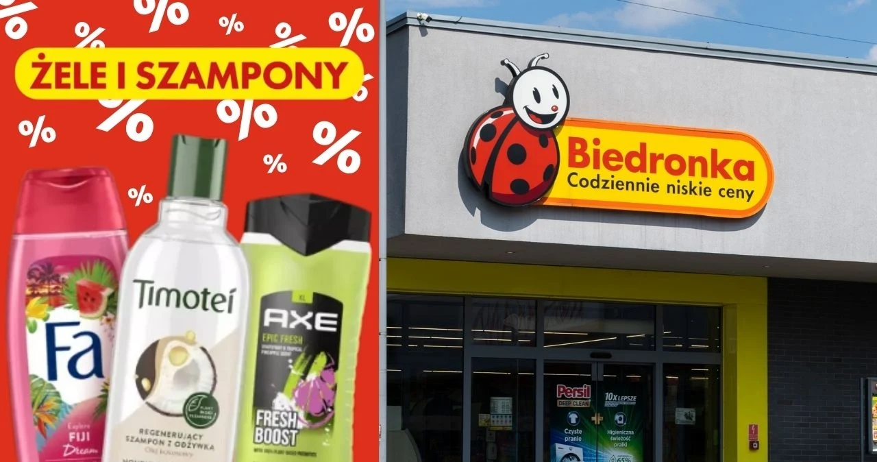 Wyjątkowa promocja w Biedronce! Popularne żele i szampony teraz nawet 66% taniej! Wyjątkowa promocja w Biedronce! Popularne żele i szampony teraz nawet 66% taniej!