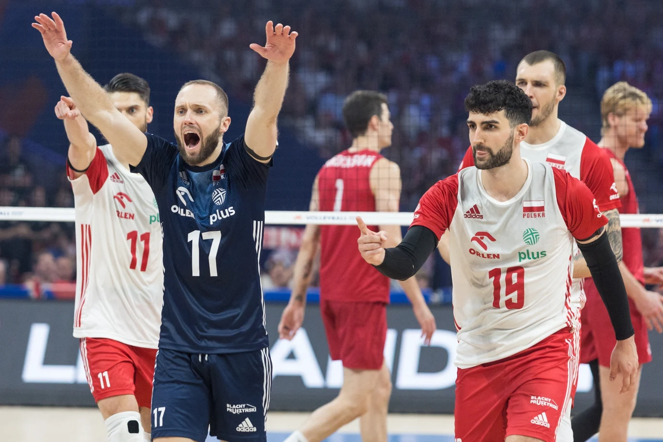 Paweł Zatorski (z numerem 17) w reprezentacji Polski Paweł Zatorski (z numerem 17) w reprezentacji Polski