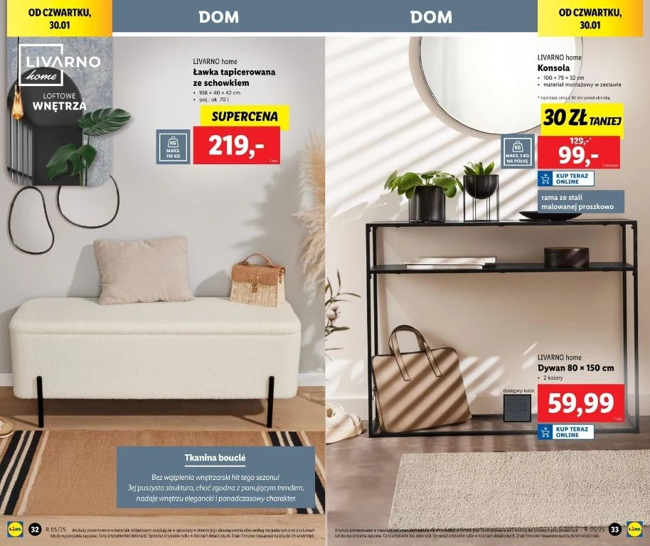 Lidl oferuje promocje na stylowe meble!