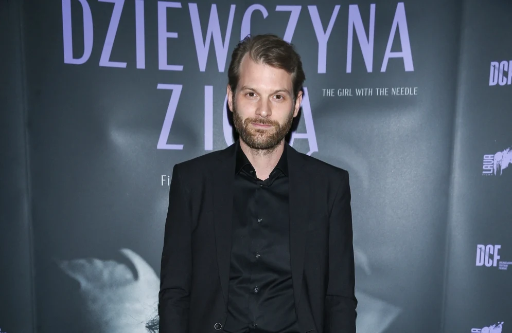 Magnus von Horn na premierze filmu "Dziewczyna z igłą" Magnus von Horn na premierze filmu "Dziewczyna z igłą"