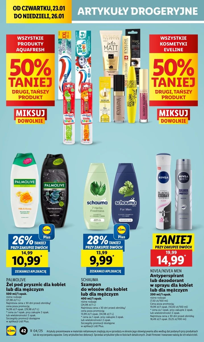 Najlepsze kosmetyki do makijażu i pielęgnacji teraz 50% taniej w Lidlu!