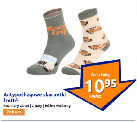 Skarpetki antypoślizgowe