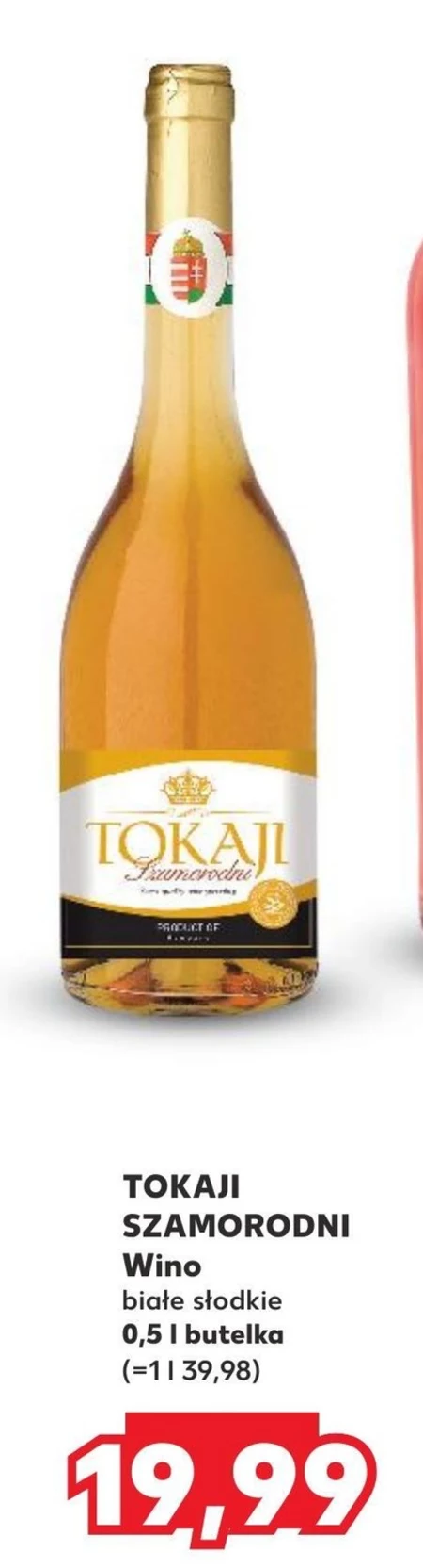 Wino białe Tokaji