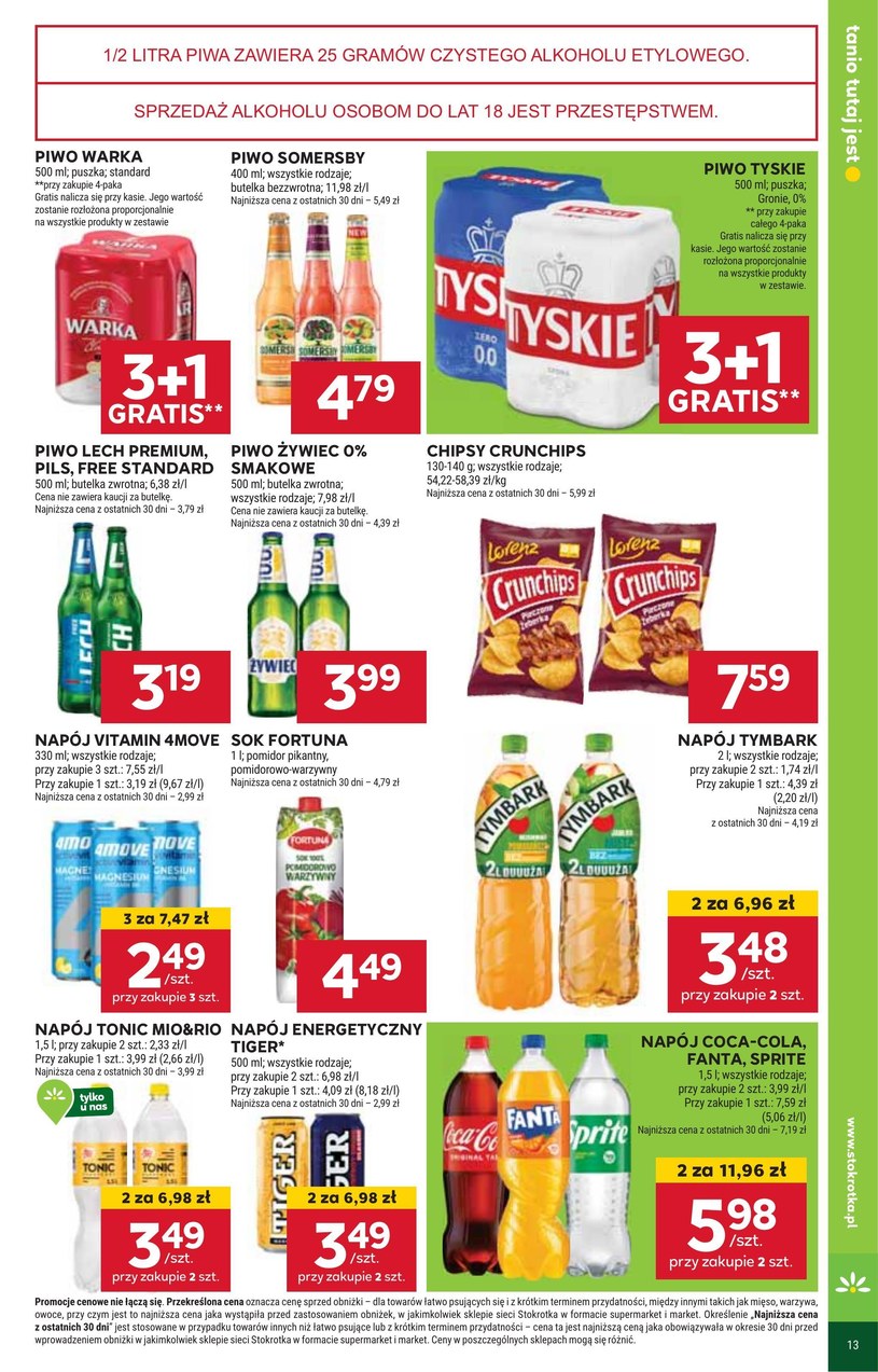 Gazetka: Promocje w Stokrotce Mrket  - strona 13