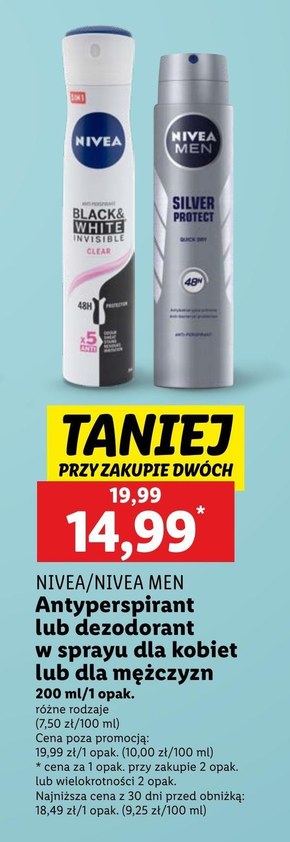 Antyperspirant Nivea niska cena