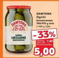 Консервовані огірки Dawtona