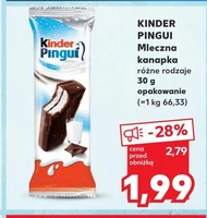 Kanapka mleczna Kinder