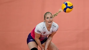 DevelopRes Rzeszów poległ w meczu z Conegliano. Na zdjęciu Marrit Jasper