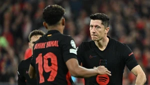 Lamine Yamal i Robert Lewandowski