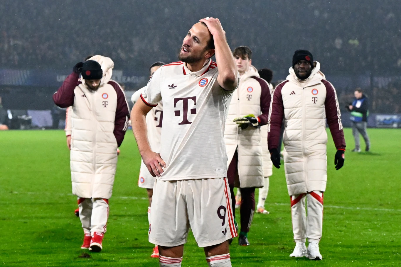 Harry Kane i jego koledzy z Bayernu Monachium nie będą miło wspominać starcia z Feyenoordem Rotterdam w Lidze Mistrzów