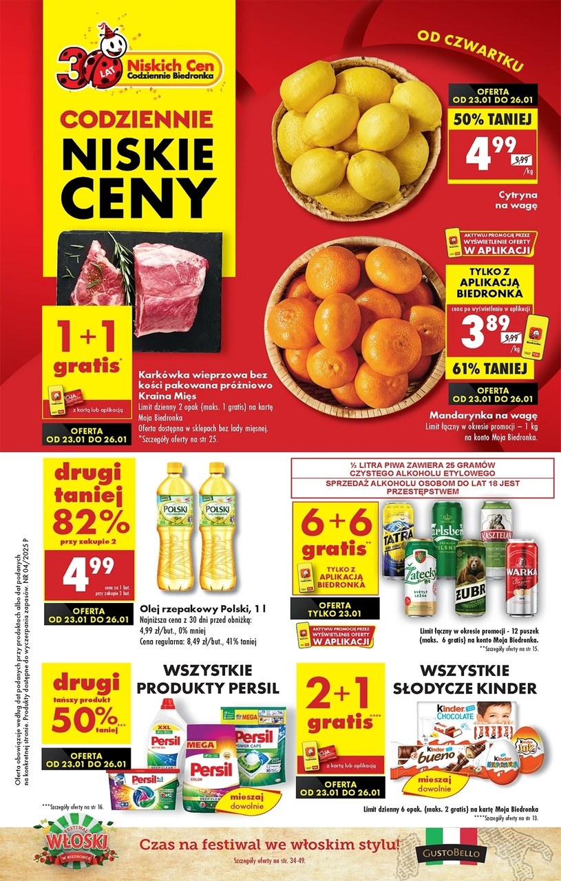 Gazetka promocyjna Biedronka - ważna od 23. 01. 2025 do 29. 01. 2025