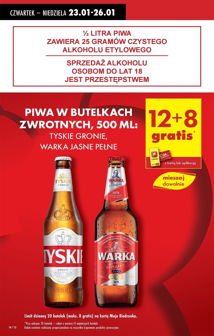 Gazetka: Włoskie smaki w Biedronce!  - strona 14