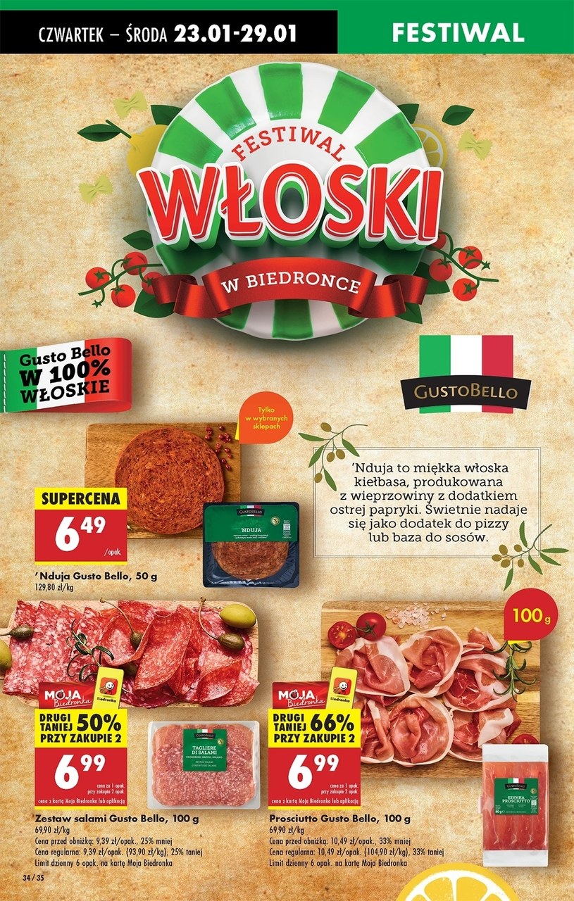 Gazetka: Włoskie smaki w Biedronce!  - strona 34