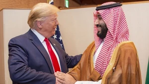 Mohammed bin Salman i Donald Trump spotkali się w 2019 roku