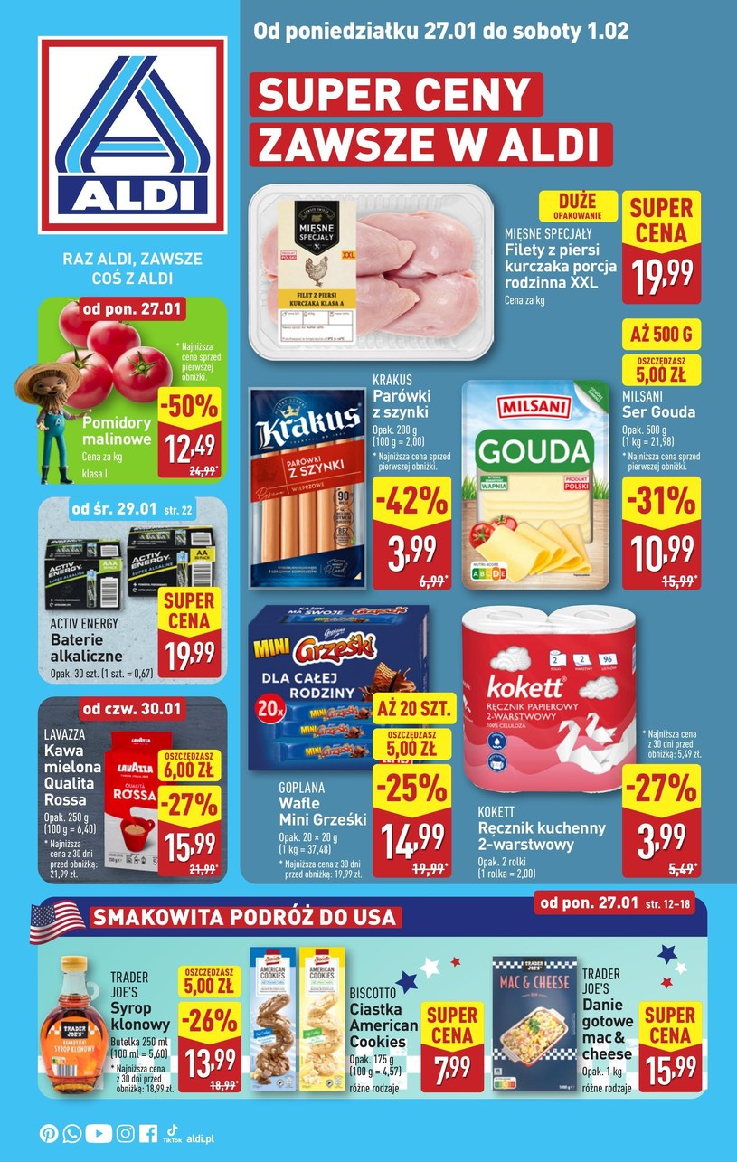 Gazetka promocyjna Aldi - ważna od 27. 01. 2025 do 01. 02. 2025