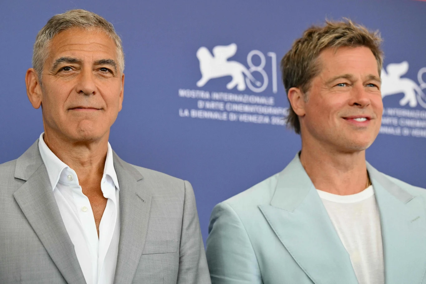 George Clooney i Brad Pitt George Clooney i Brad Pitt