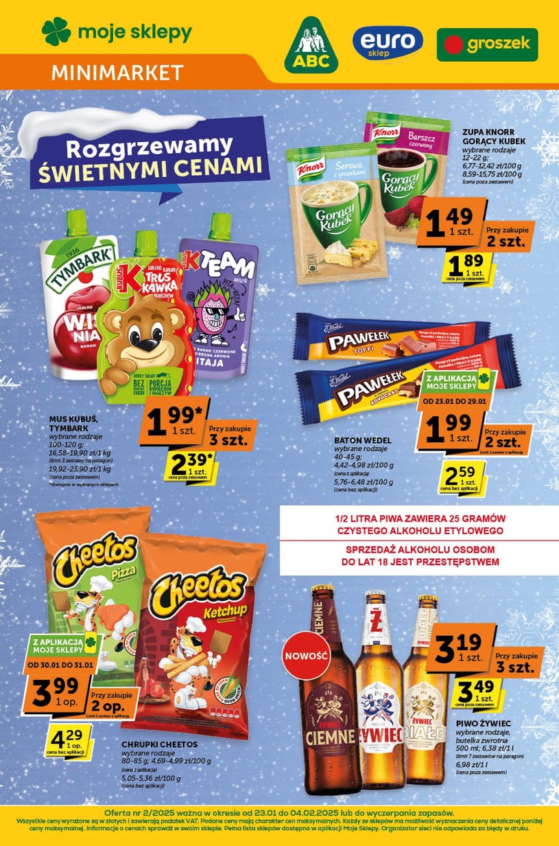 Gazetka: ABC Minimarket rozgrzewa świetnymi cenami - strona 1