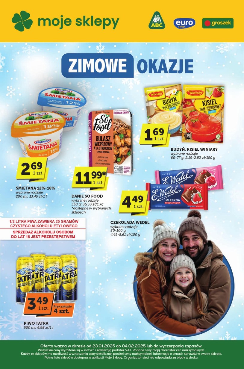 Gazetka: Zimowe okazje w Euro Sklep  - strona 1