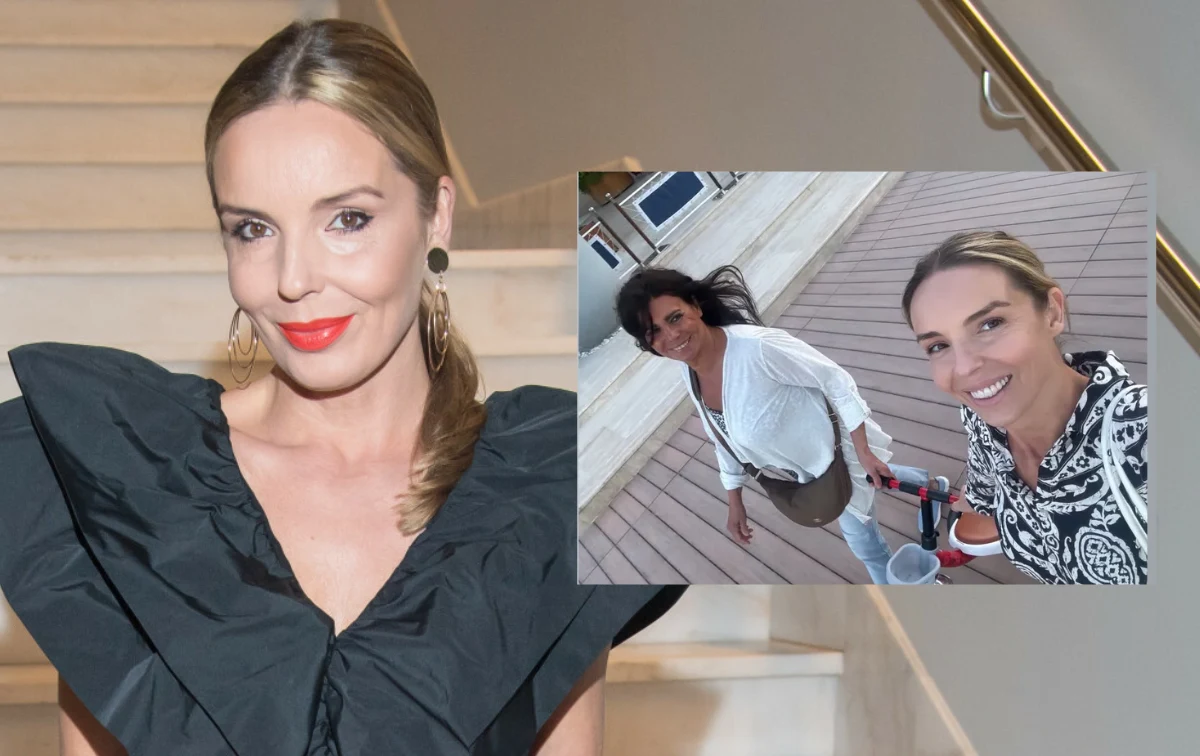 Agnieszka Włodarczyk z teściową