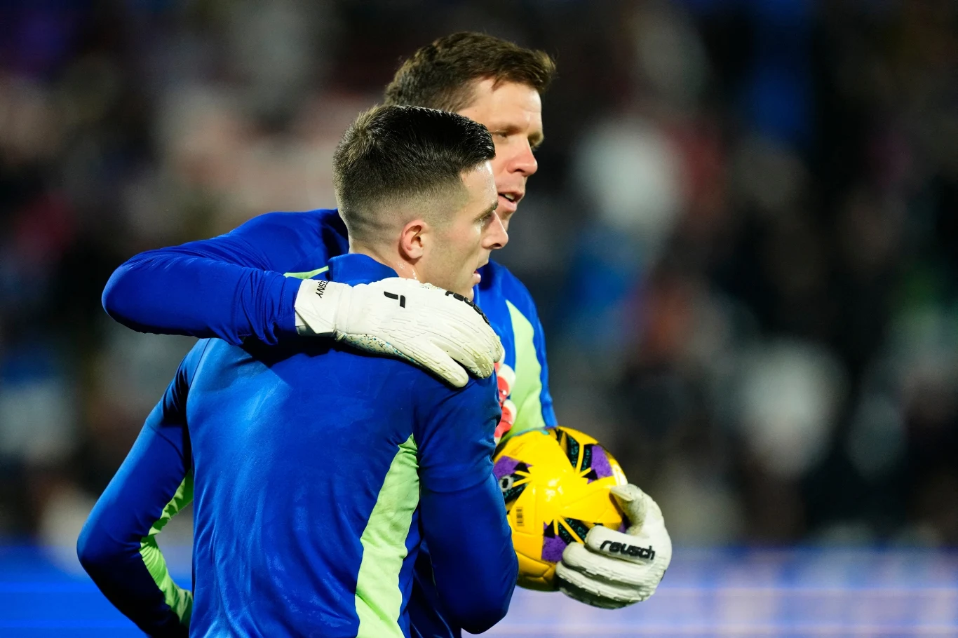 Wojciech Szczęsny i Inaki Pena