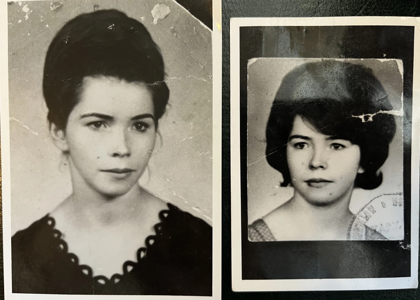 Stefania Wernik jako młoda dziewczyna 