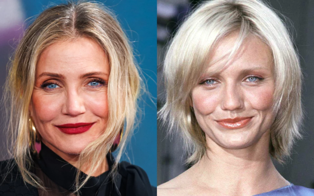 Cameron Diaz - kiedyś i dziś 