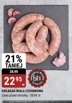 Kiełbasa biała niska cena