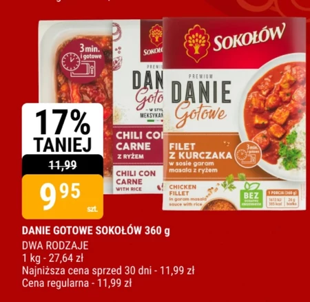 Danie gotowe Sokołów