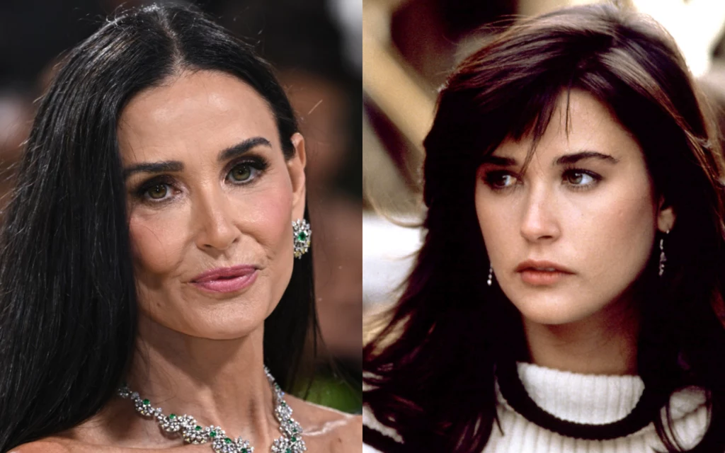 Demi Moore - kiedyś i dziś