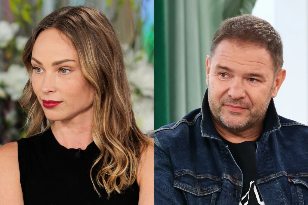 Weronika Książkiewicz i Tomasz Karolak