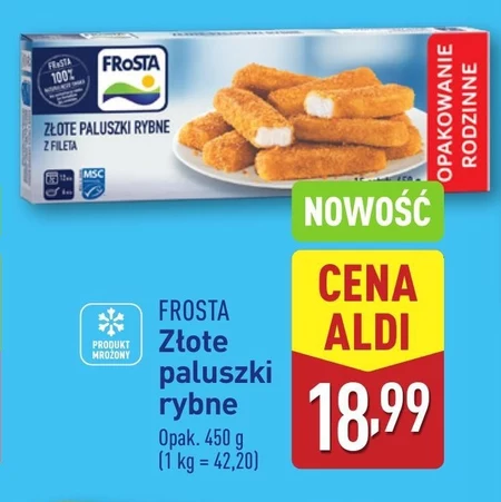 FRoSTA Złote paluszki rybne 420 g (14 sztuk)
