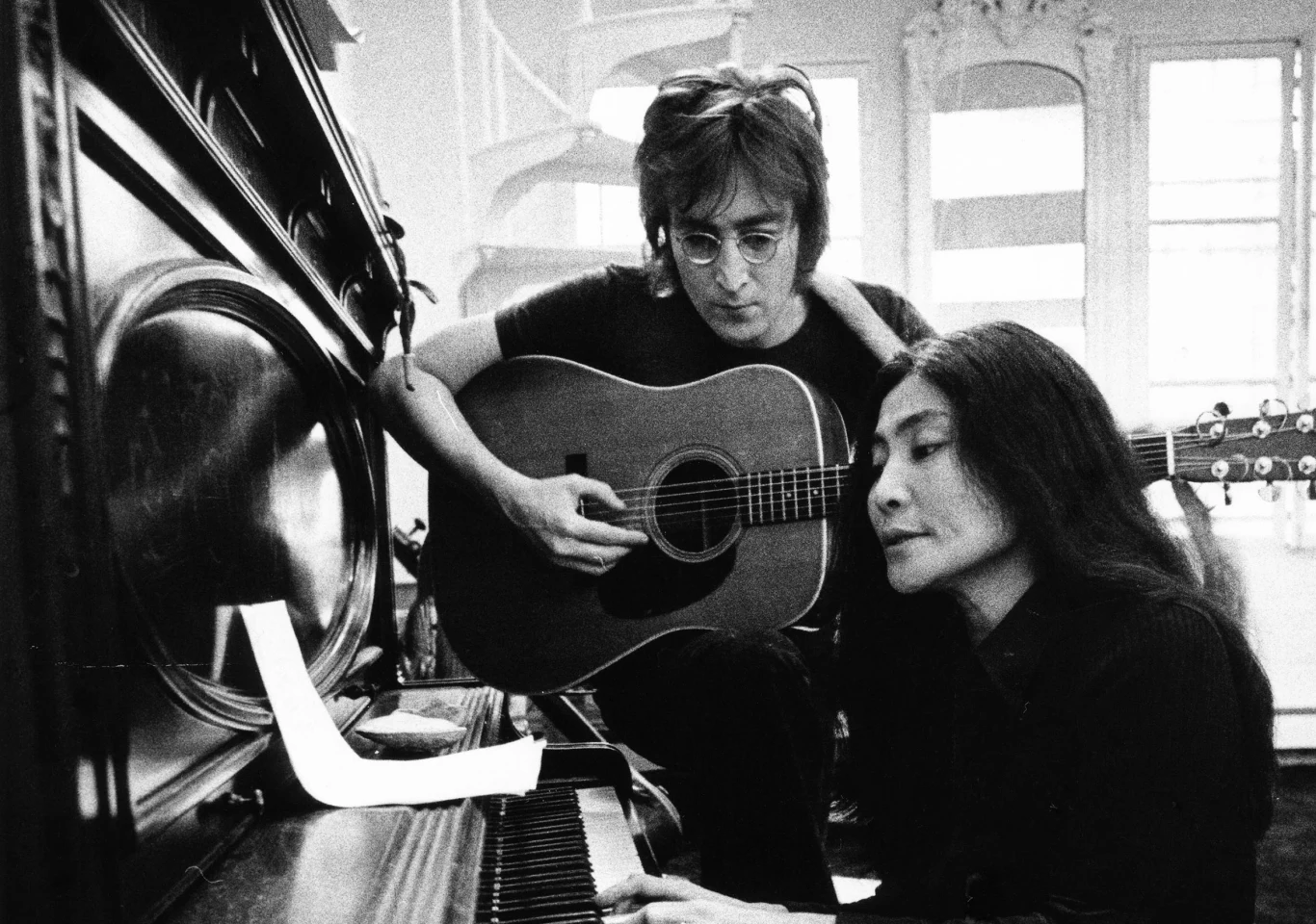 John Lennon i Yoko Ono w filmie "One to One: John & Yoko" John Lennon i Yoko Ono w filmie "One to One: John & Yoko"