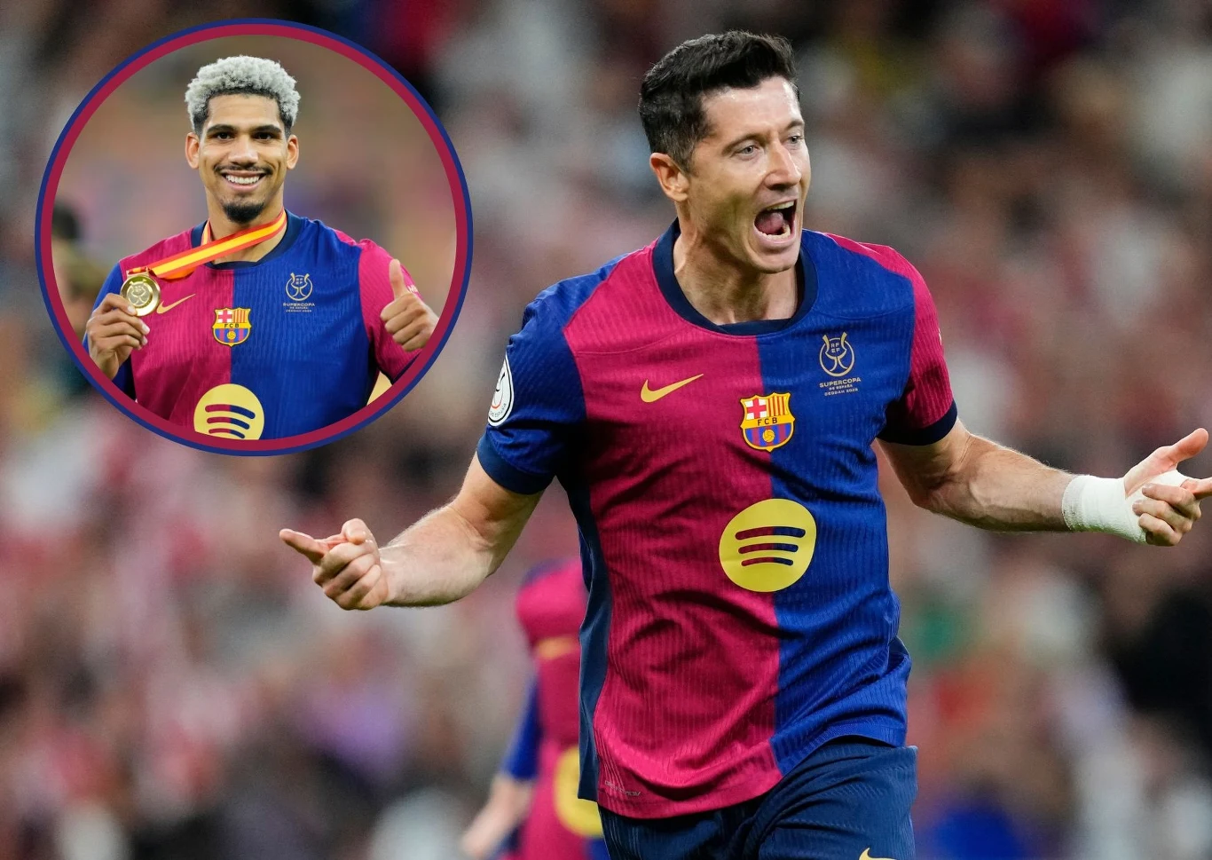 Ronald Araujo podpisał nowy kontrakt z FC Barcelona. Robert Lewandowski tego pragnął