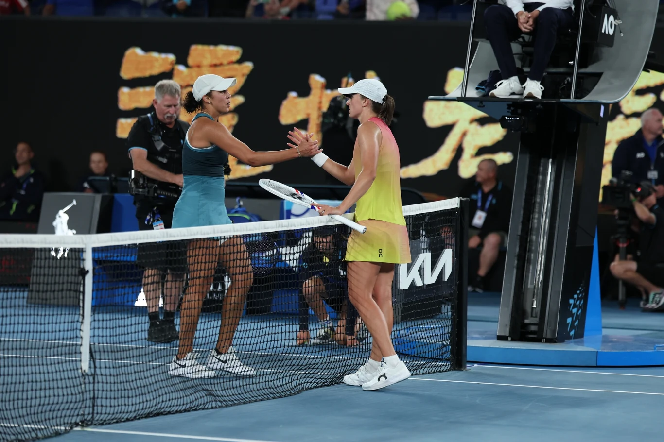 Madison Keys i Iga Świątek