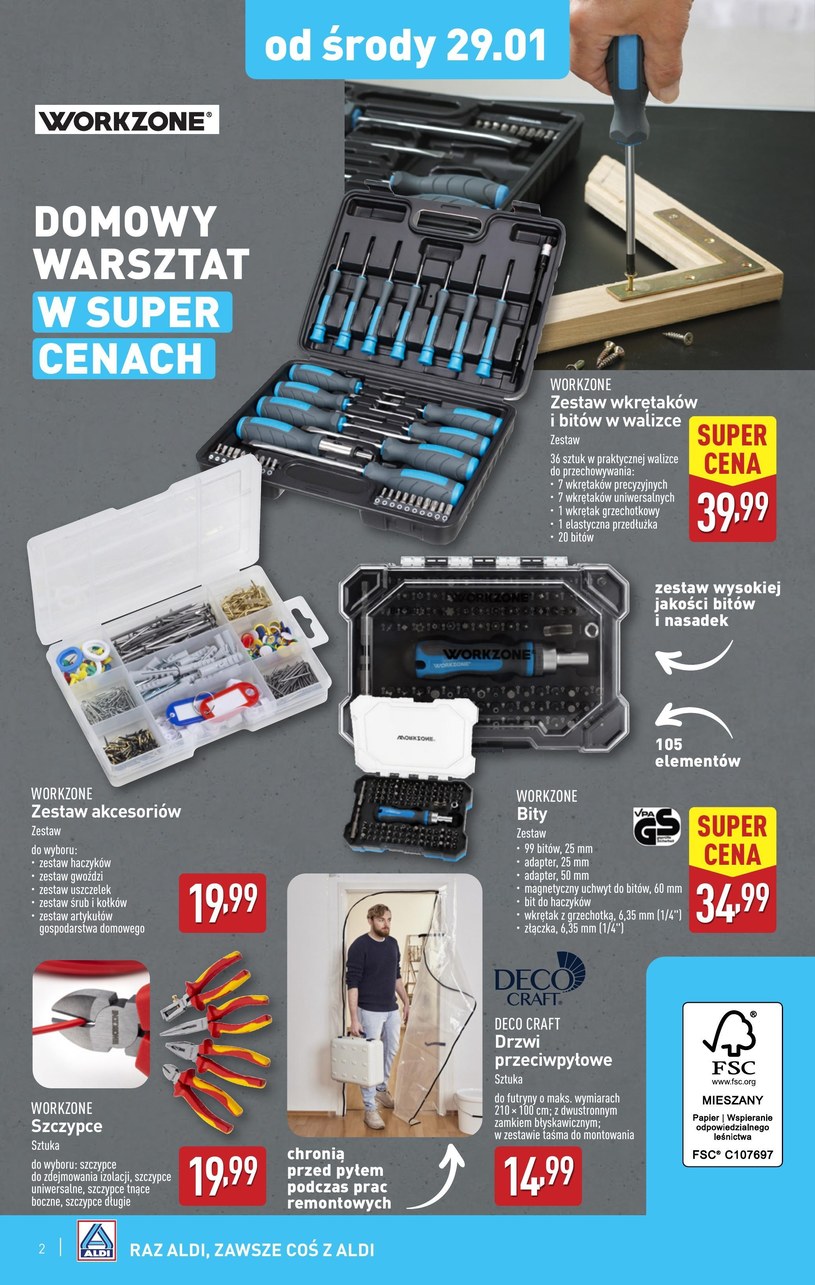 Gazetka: Odzież i obuwie w super cenach - Aldi - strona 2