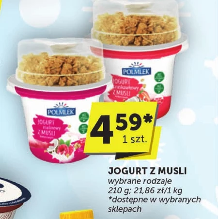 Jogurt z musli Polmlek