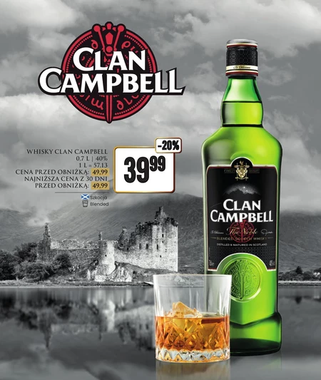 Віскі Clan campbell